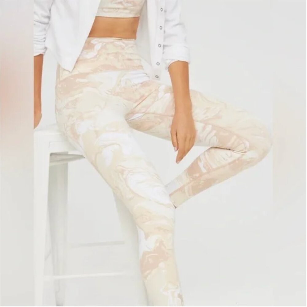 Aerie Offline Goals Marbled 7/8 Legging (High Rise Short) - NWT